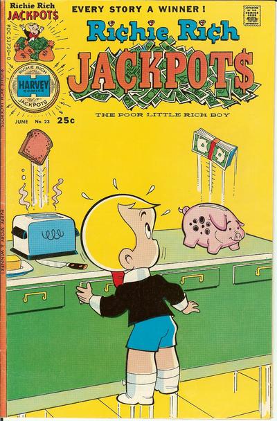 Cover for Richie Rich Jackpots (Harvey, 1972 series) #23