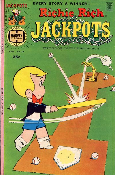 Cover for Richie Rich Jackpots (Harvey, 1972 series) #24