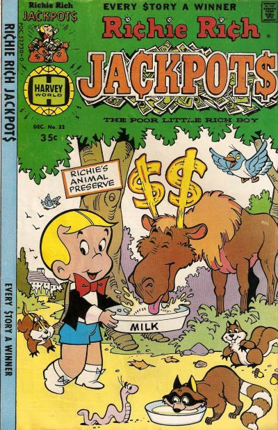 Cover for Richie Rich Jackpots (Harvey, 1972 series) #32