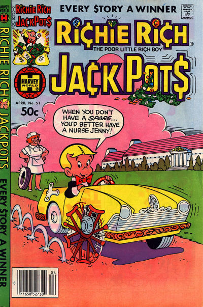 Cover for Richie Rich Jackpots (Harvey, 1972 series) #51