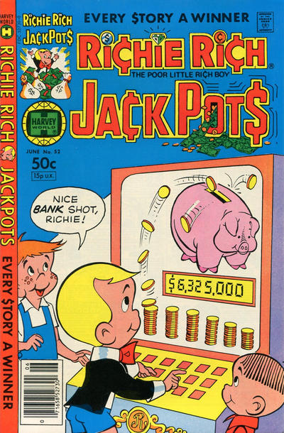 Cover for Richie Rich Jackpots (Harvey, 1972 series) #52