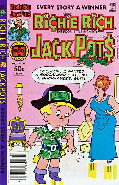 Cover for Richie Rich Jackpots (Harvey, 1972 series) #55