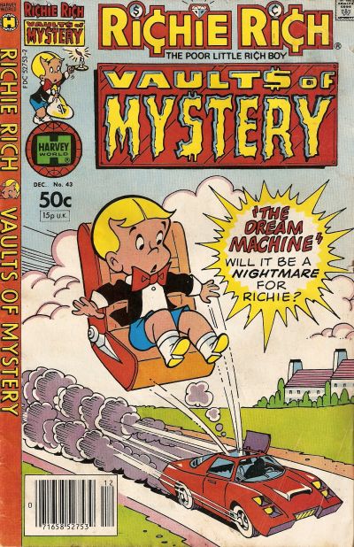 Cover for Richie Rich Vaults of Mystery (Harvey, 1975 series) #43