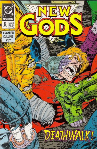 Cover for New Gods (DC, 1989 series) #6