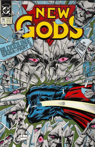 Cover for New Gods (DC, 1989 series) #11