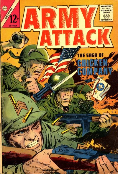 Cover for Army Attack (Charlton, 1964 series) #2