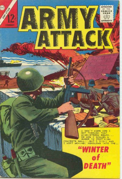 Cover for Army Attack (Charlton, 1964 series) #4