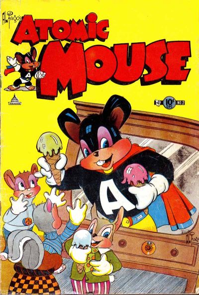 Cover for Atomic Mouse (Charlton, 1953 series) #2