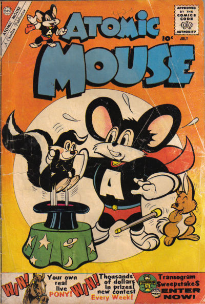 Cover for Atomic Mouse (Charlton, 1953 series) #37