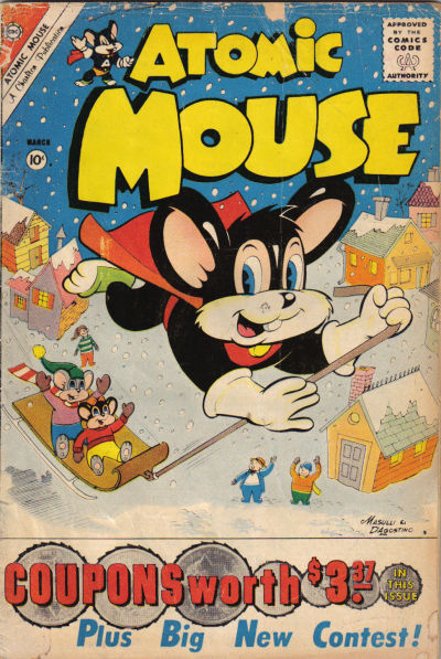 Cover for Atomic Mouse (Charlton, 1953 series) #41