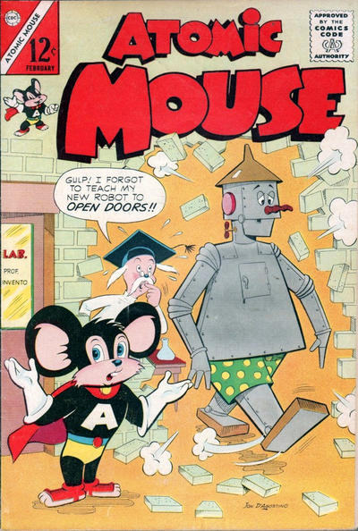 Cover for Atomic Mouse (Charlton, 1953 series) #52