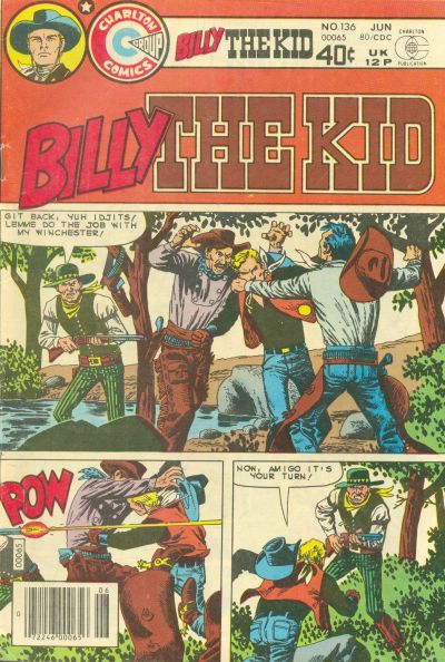 Cover for Billy the Kid (Charlton, 1957 series) #136