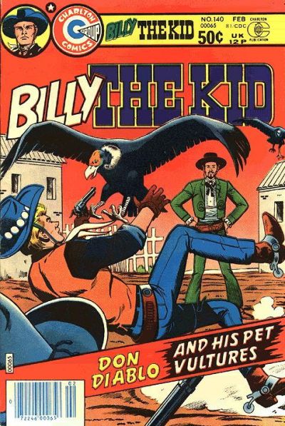 Cover for Billy the Kid (Charlton, 1957 series) #140