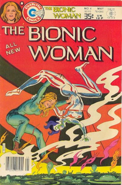 Cover for The Bionic Woman (Charlton, 1977 series) #4