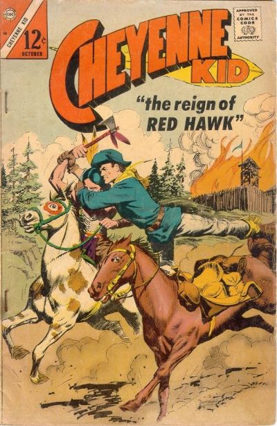 Cover for Cheyenne Kid (Charlton, 1957 series) #58