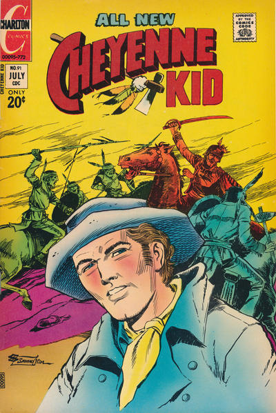 Cover for Cheyenne Kid (Charlton, 1957 series) #91