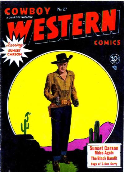 Cover for Cowboy Western Comics (Charlton, 1948 series) #27