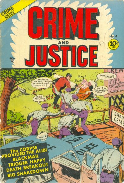 Cover for Crime and Justice (Charlton, 1951 series) #4