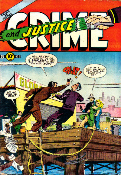 Cover for Crime and Justice (Charlton, 1951 series) #8
