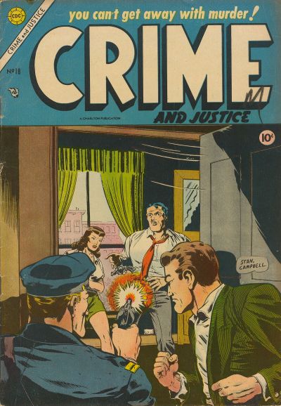 Cover for Crime and Justice (Charlton, 1951 series) #18