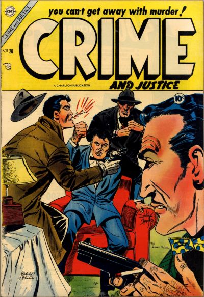 Cover for Crime and Justice (Charlton, 1951 series) #20