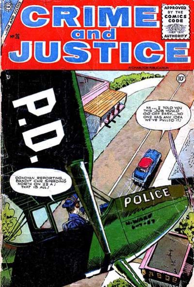 Cover for Crime and Justice (Charlton, 1951 series) #26