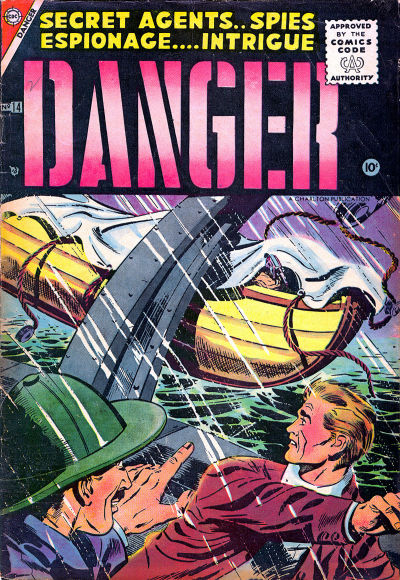 Cover for Danger (Charlton, 1955 series) #14