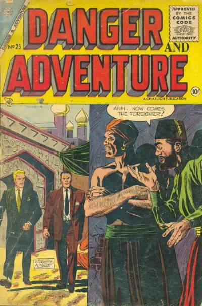Cover for Danger and Adventure (Charlton, 1955 series) #25