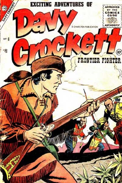 Cover for Davy Crockett (Charlton, 1955 series) #6