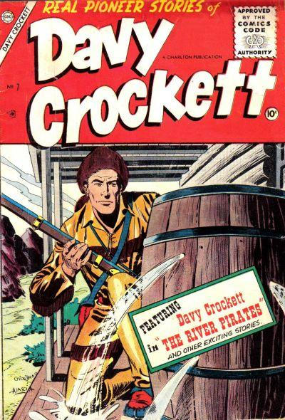 Cover for Davy Crockett (Charlton, 1955 series) #7