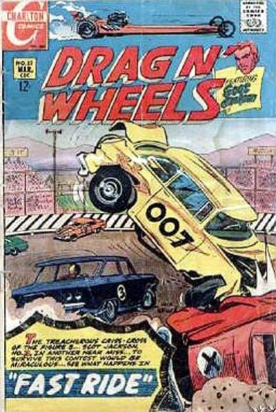 Cover for Drag N' Wheels (Charlton, 1968 series) #33