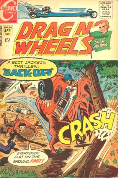 Cover for Drag N' Wheels (Charlton, 1968 series) #46