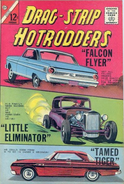 Cover for Drag-Strip Hotrodders (Charlton, 1963 series) #2
