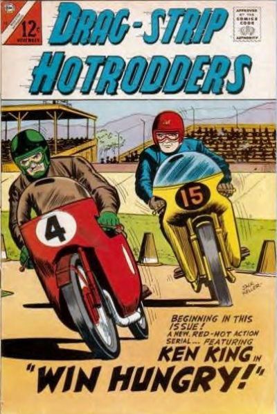 Cover for Drag-Strip Hotrodders (Charlton, 1963 series) #12