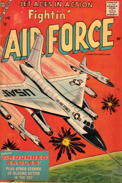 Cover for Fightin' Air Force (Charlton, 1956 series) #8