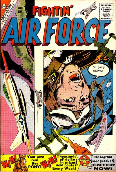 Cover for Fightin' Air Force (Charlton, 1956 series) #21