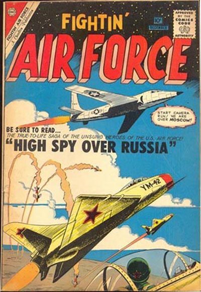 Cover for Fightin' Air Force (Charlton, 1956 series) #24