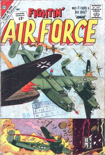Cover for Fightin' Air Force (Charlton, 1956 series) #32