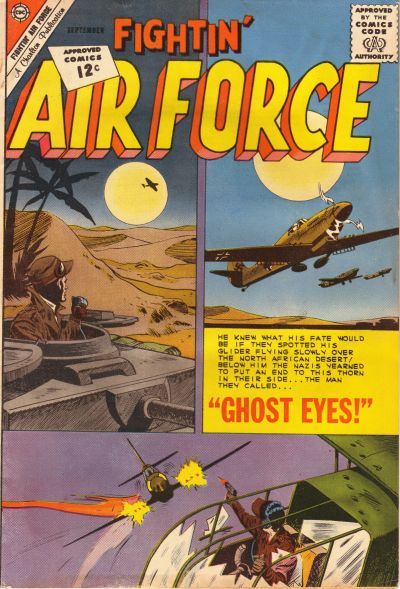 Cover for Fightin' Air Force (Charlton, 1956 series) #34