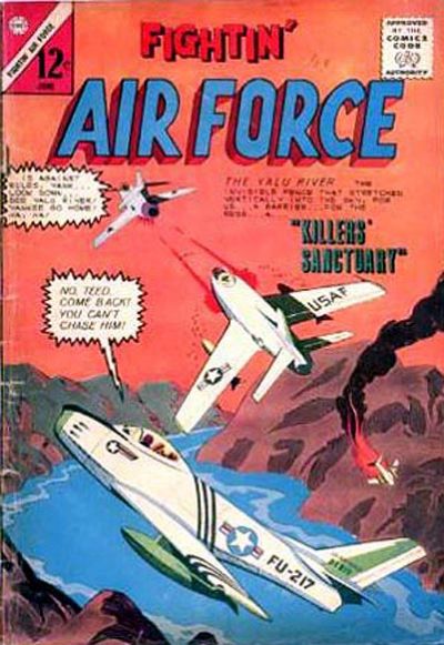 Cover for Fightin' Air Force (Charlton, 1956 series) #44