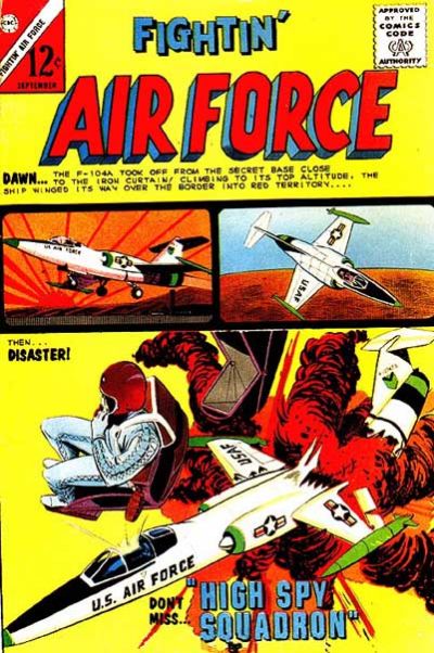 Cover for Fightin' Air Force (Charlton, 1956 series) #45