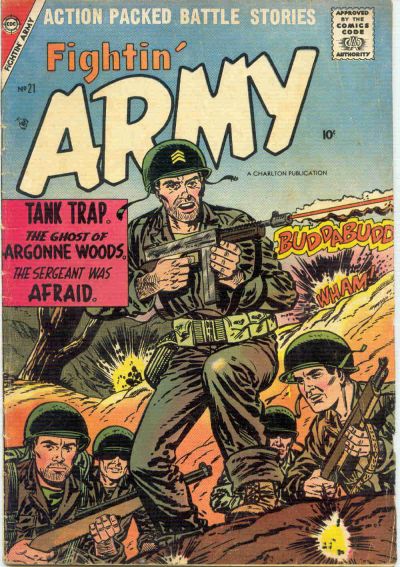 Cover for Fightin' Army (Charlton, 1956 series) #21