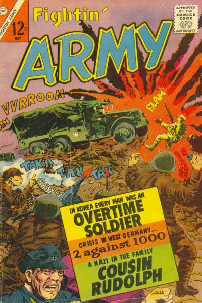 Cover for Fightin' Army (Charlton, 1956 series) #52