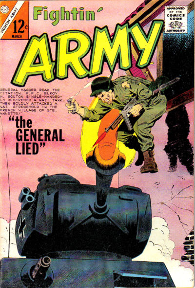 Cover for Fightin' Army (Charlton, 1956 series) #57