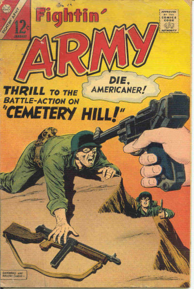 Cover for Fightin' Army (Charlton, 1956 series) #72