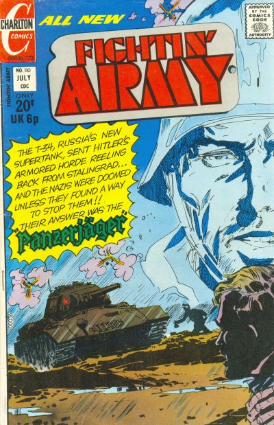 Cover for Fightin' Army (Charlton, 1956 series) #110