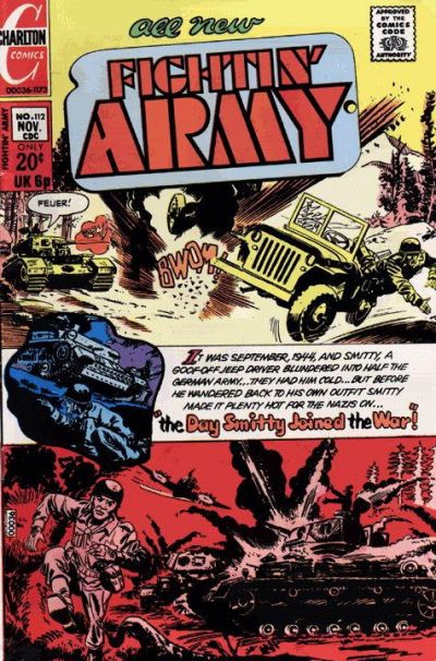 Cover for Fightin' Army (Charlton, 1956 series) #112