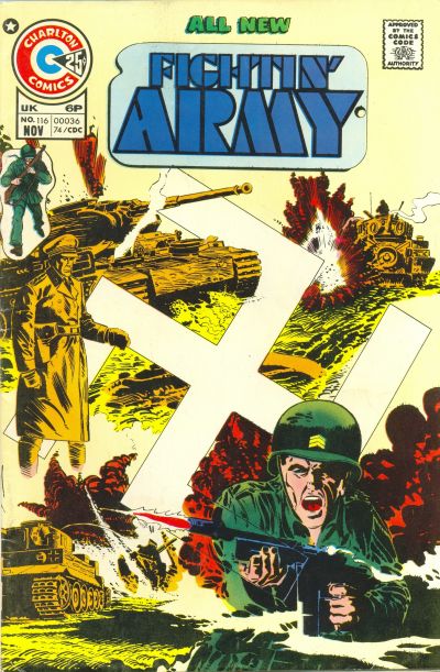 Cover for Fightin' Army (Charlton, 1956 series) #116