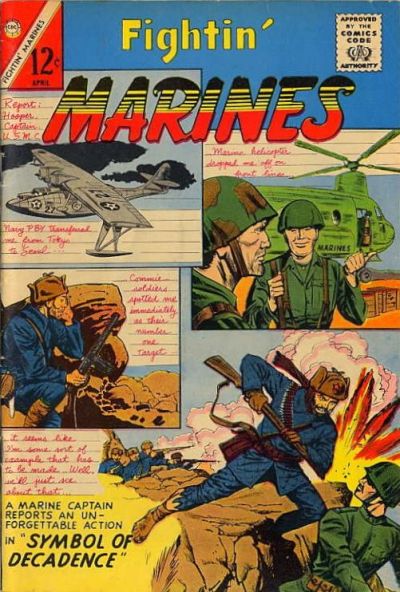 Cover for Fightin' Marines (Charlton, 1955 series) #52