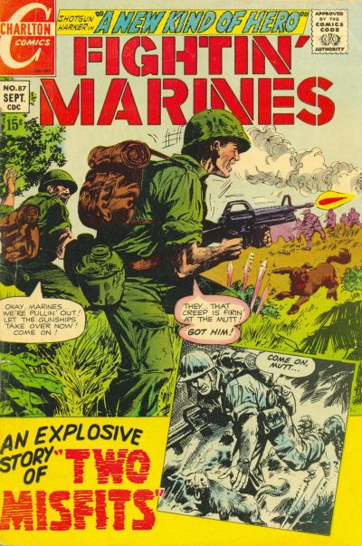 Cover for Fightin' Marines (Charlton, 1955 series) #87